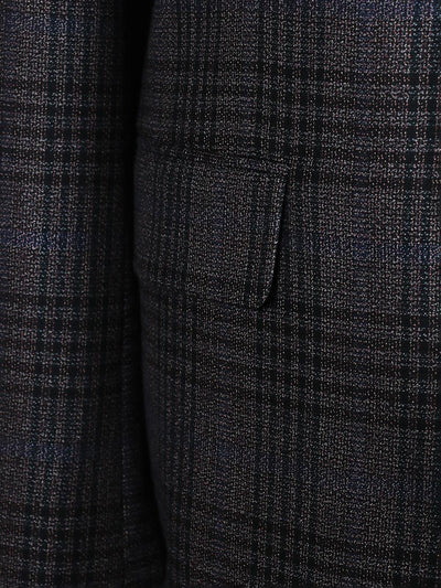 Kase Black Set Blazer Linen Suit