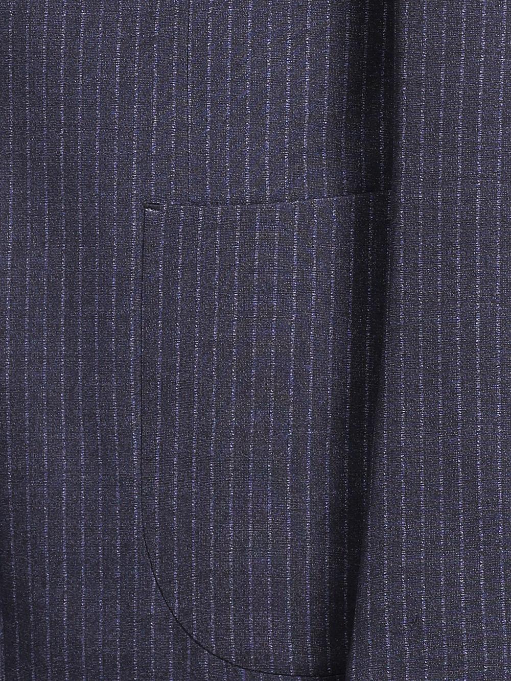 Abel Dark Blue Set Blazer Linen Suit