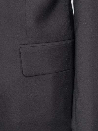 Alan Black Set Blazer Linen Suit