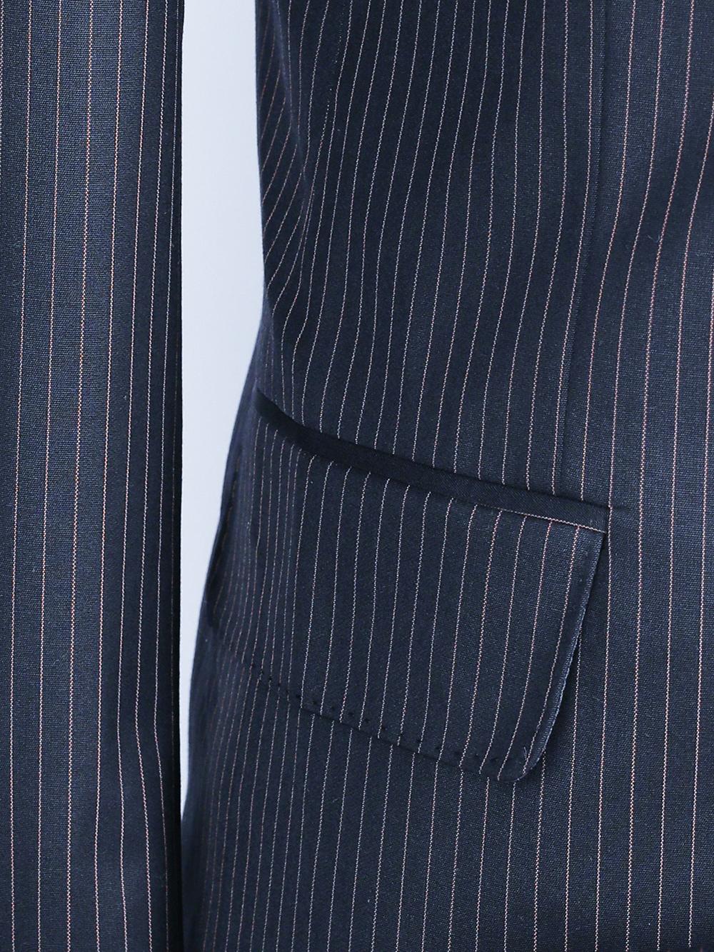 Amos Blue Set Blazer Linen Suit