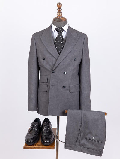 Elliot Grey Set Blazer Linen Suit
