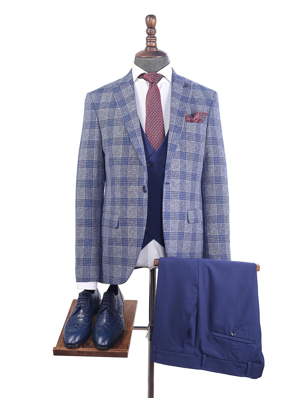 Kalel Set Blazer Linen Suit