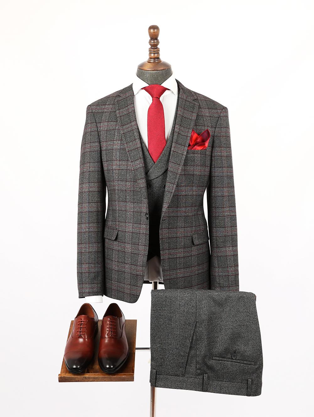 Kieran Black Set Blazer Linen Suit
