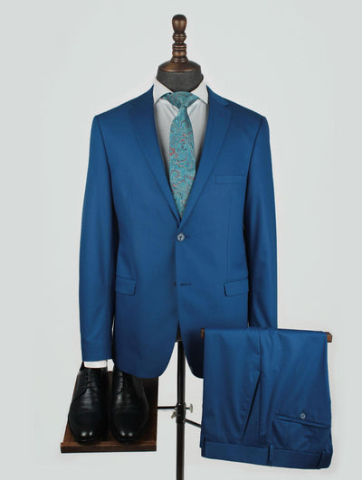 Atticus Blue Set Blazer Linen Suit