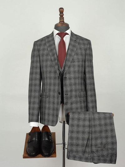 Cal Black Set Blazer Linen Suit