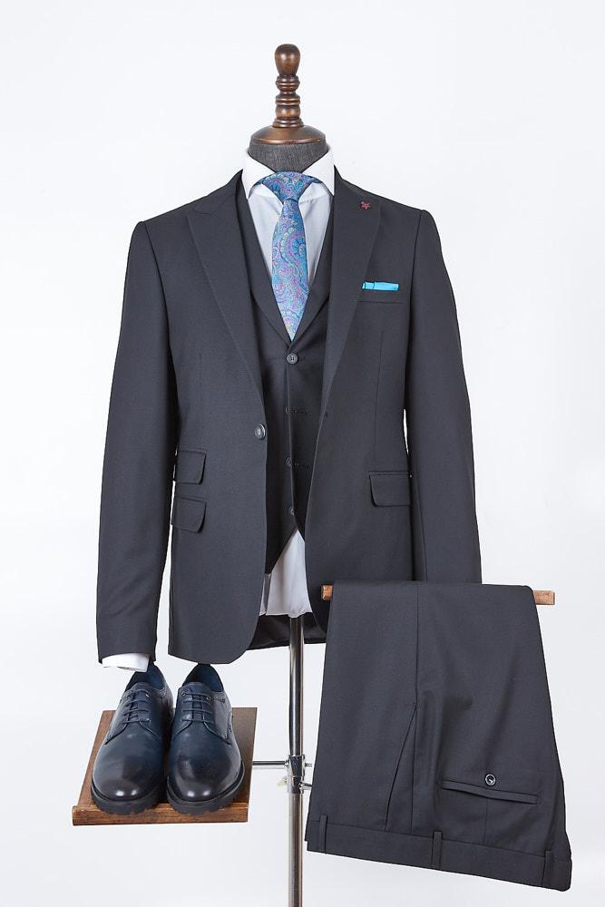 Colter Blue Set Blazer Linen Suit