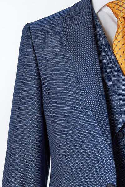 Kyng Blue Set Blazer Linen Suit