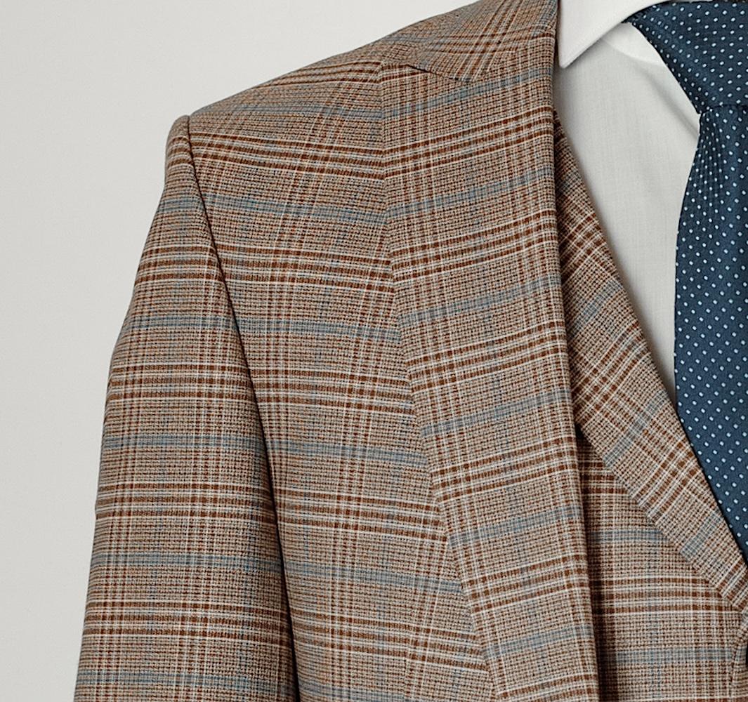 Rome Cream Set Blazer Linen Suit