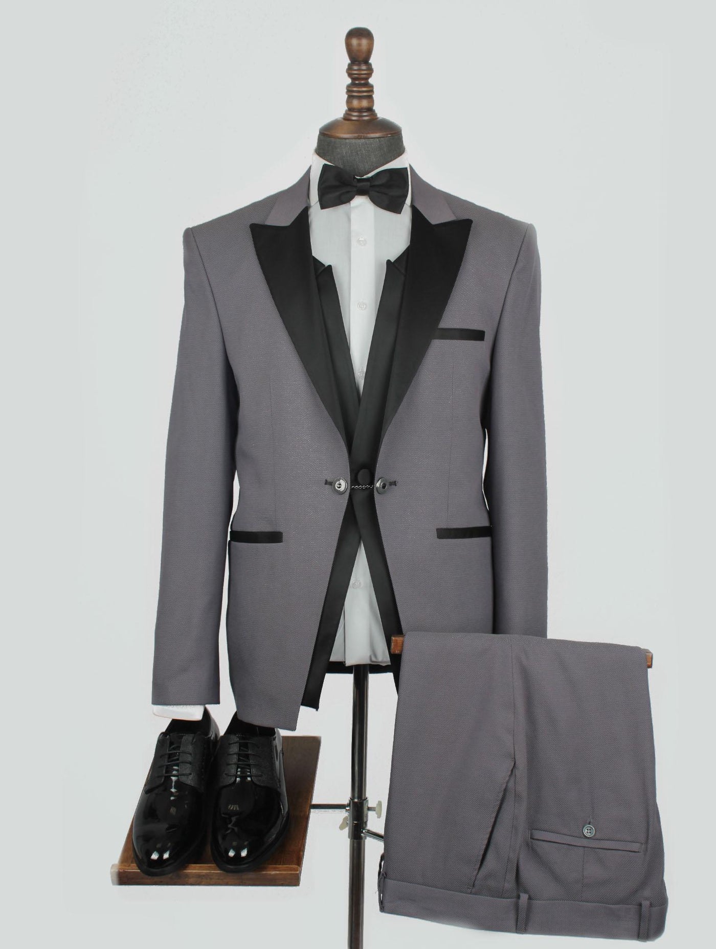 Camilo Grey Set Blazer Linen Suit