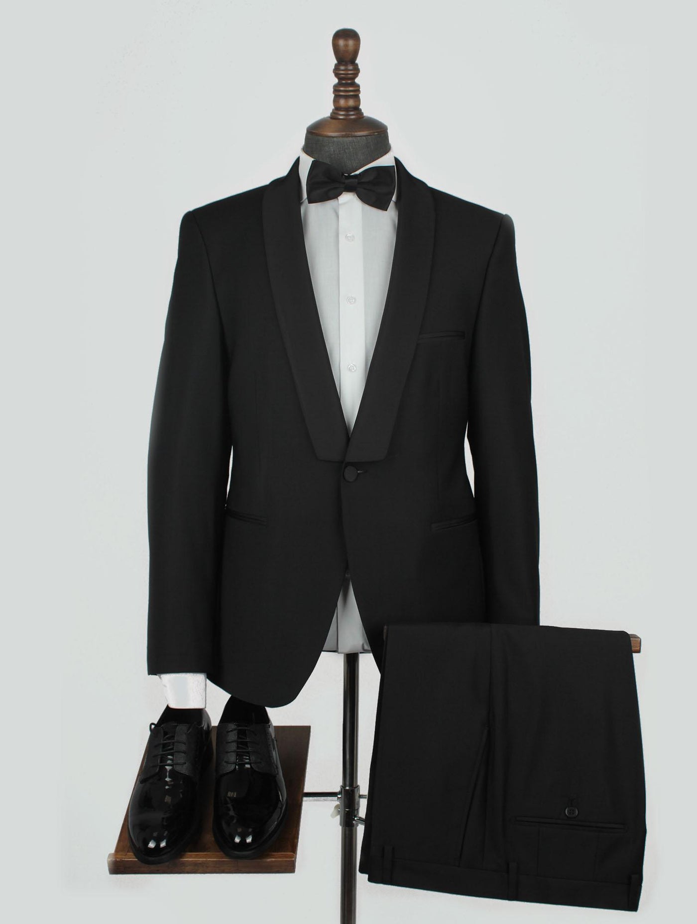 Christopher Black Set Blazer Linen Suit