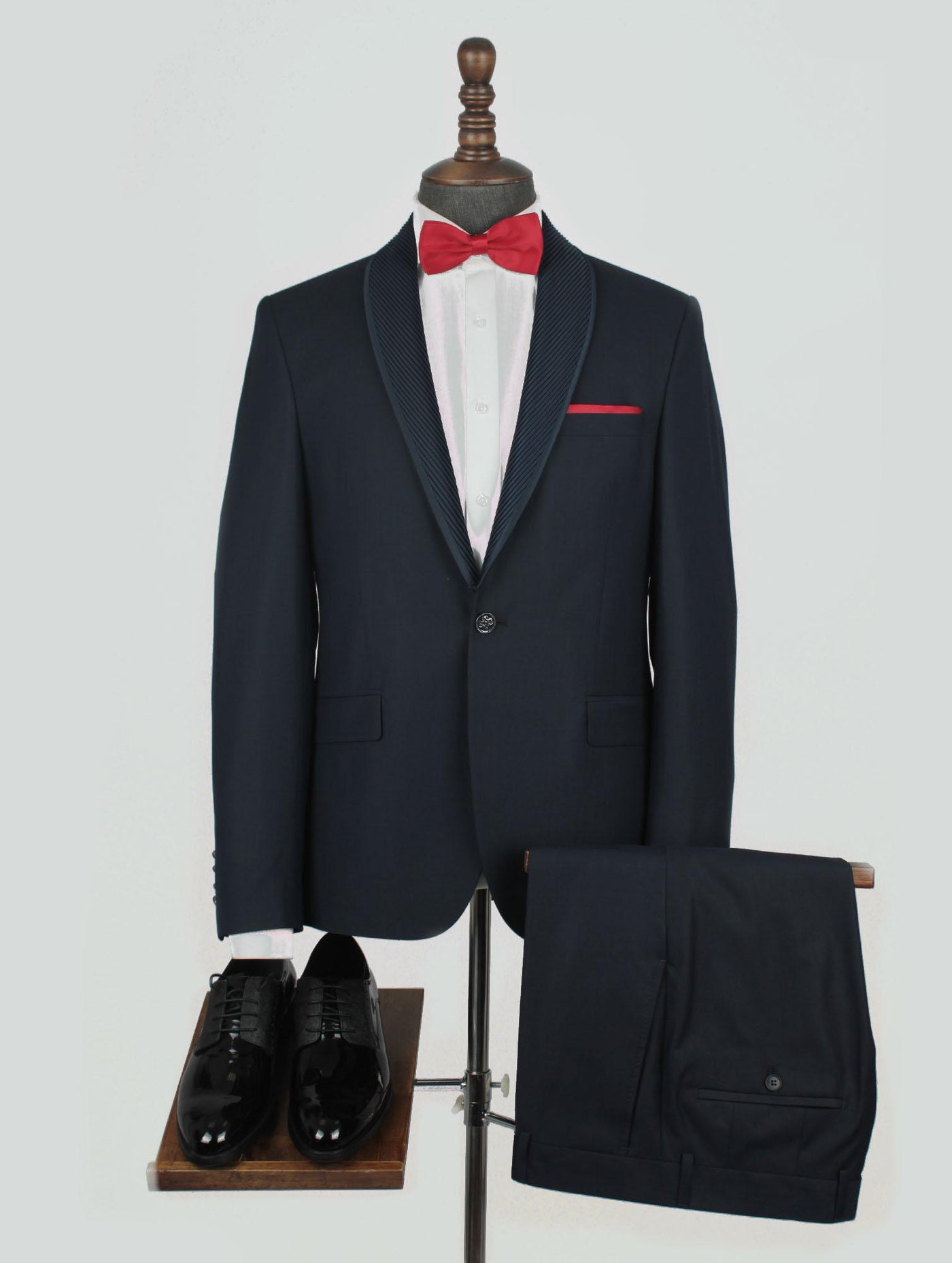Corey Blue Set Blazer Linen Suit