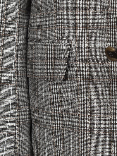 Iker Grey Set Blazer Linen Suit
