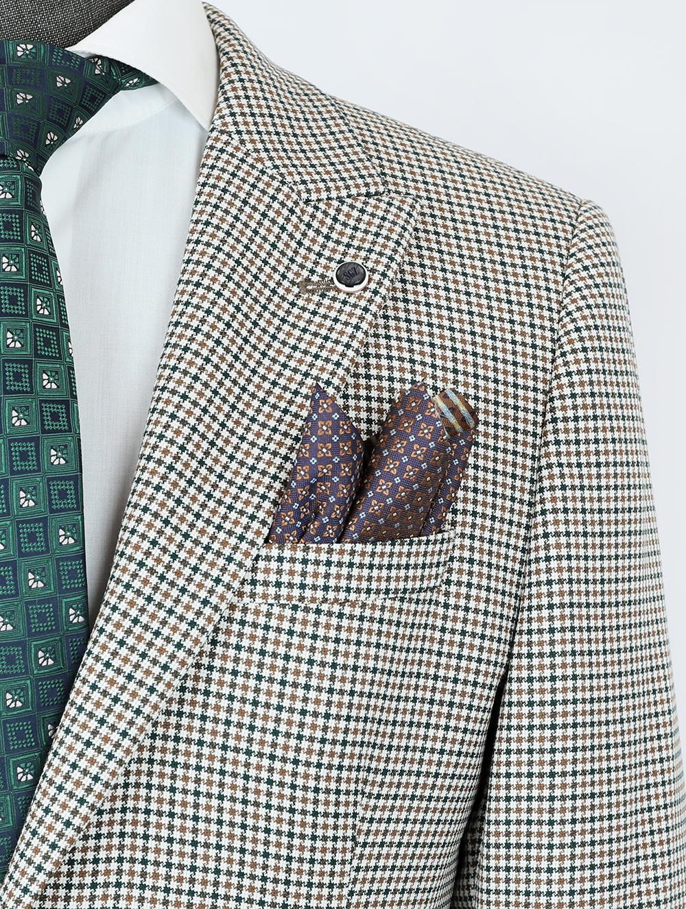 Zechariah Grey Set Blazer Linen Suit