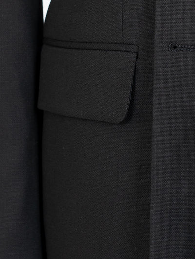 Beau Black Set Blazer Linen Suit