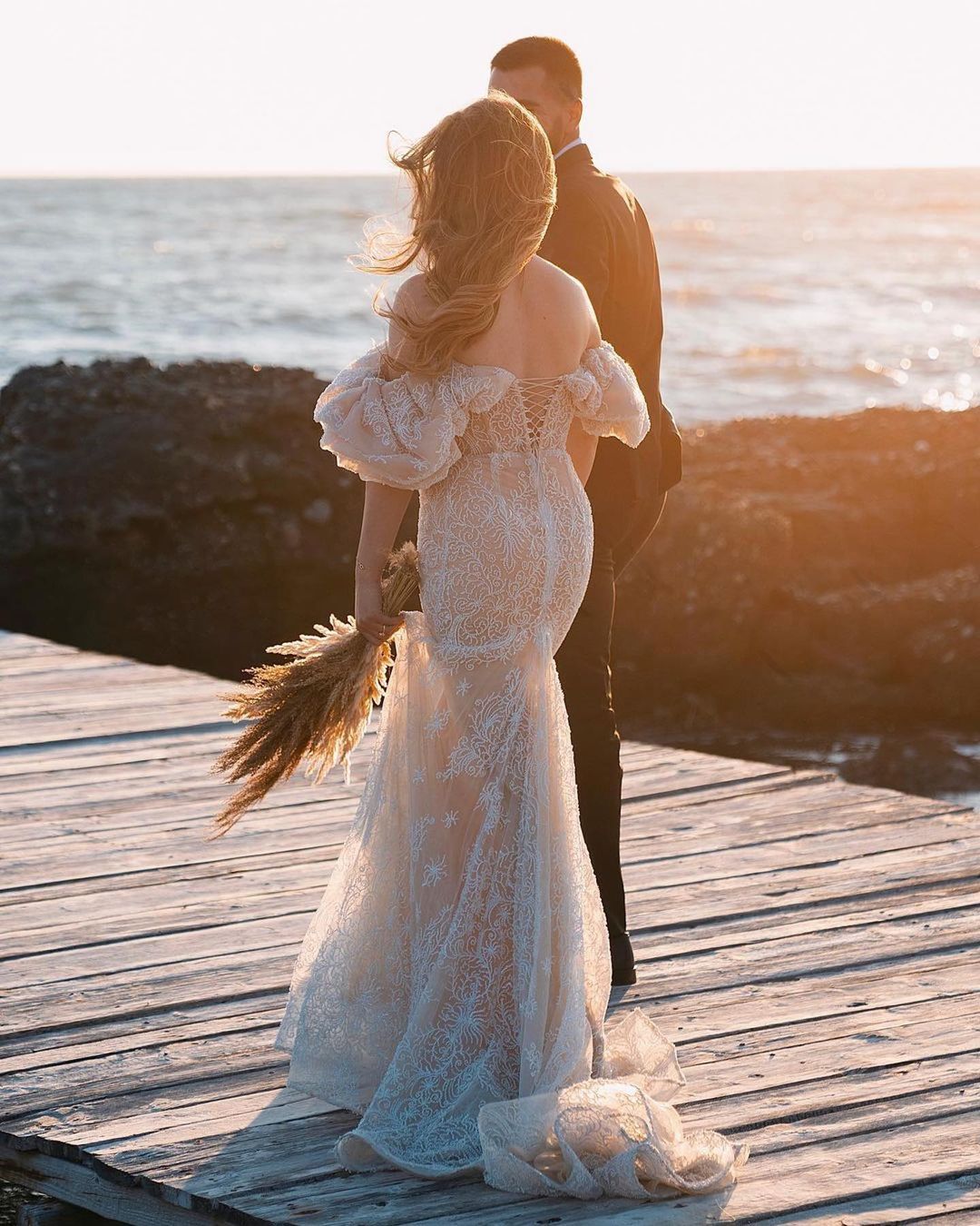 Daijalyn Luxury White Wedding Dress