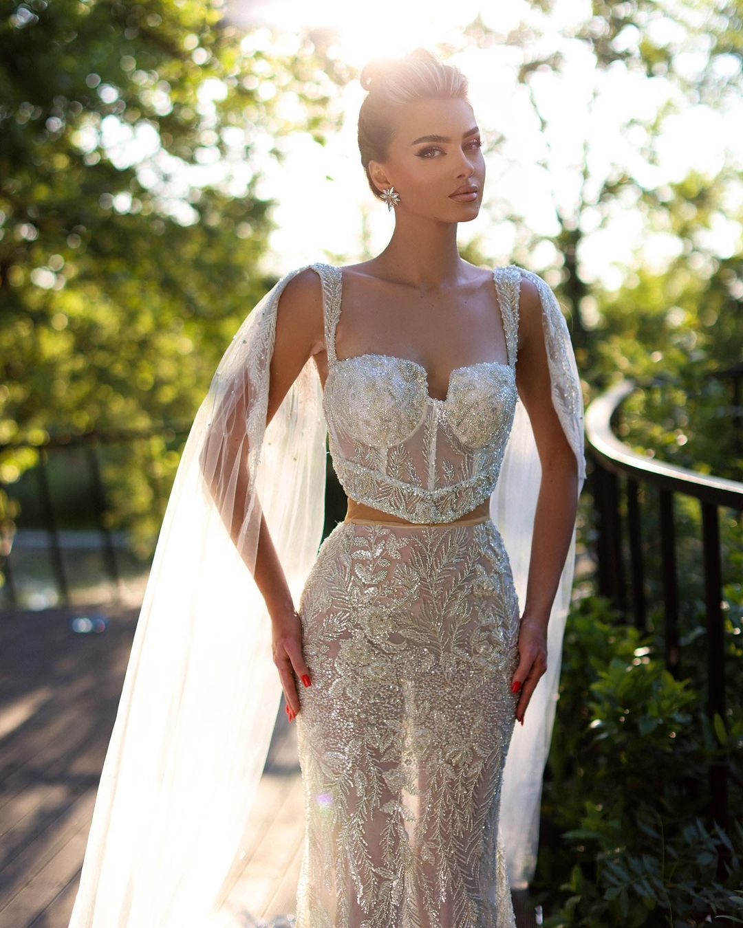 Dacee Luxury White Wedding Dress