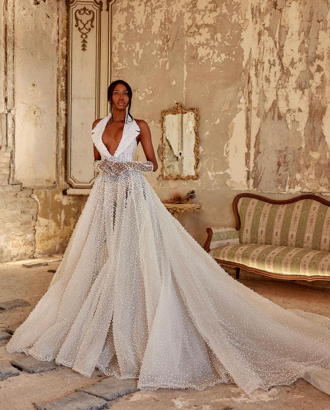 Bala Luxury White Wedding Dress