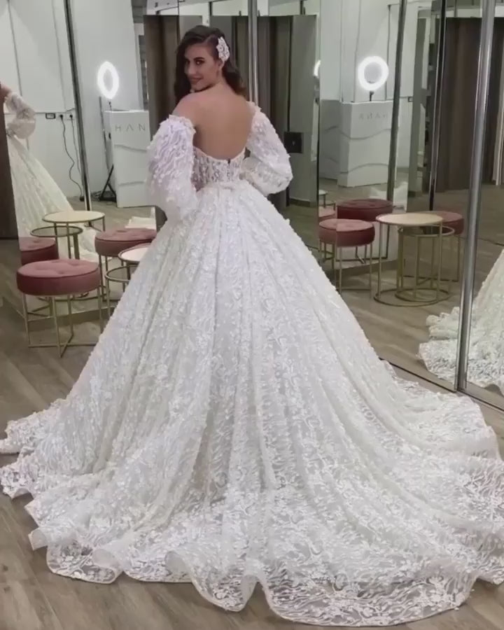 Bina Elegant  Wedding Dress