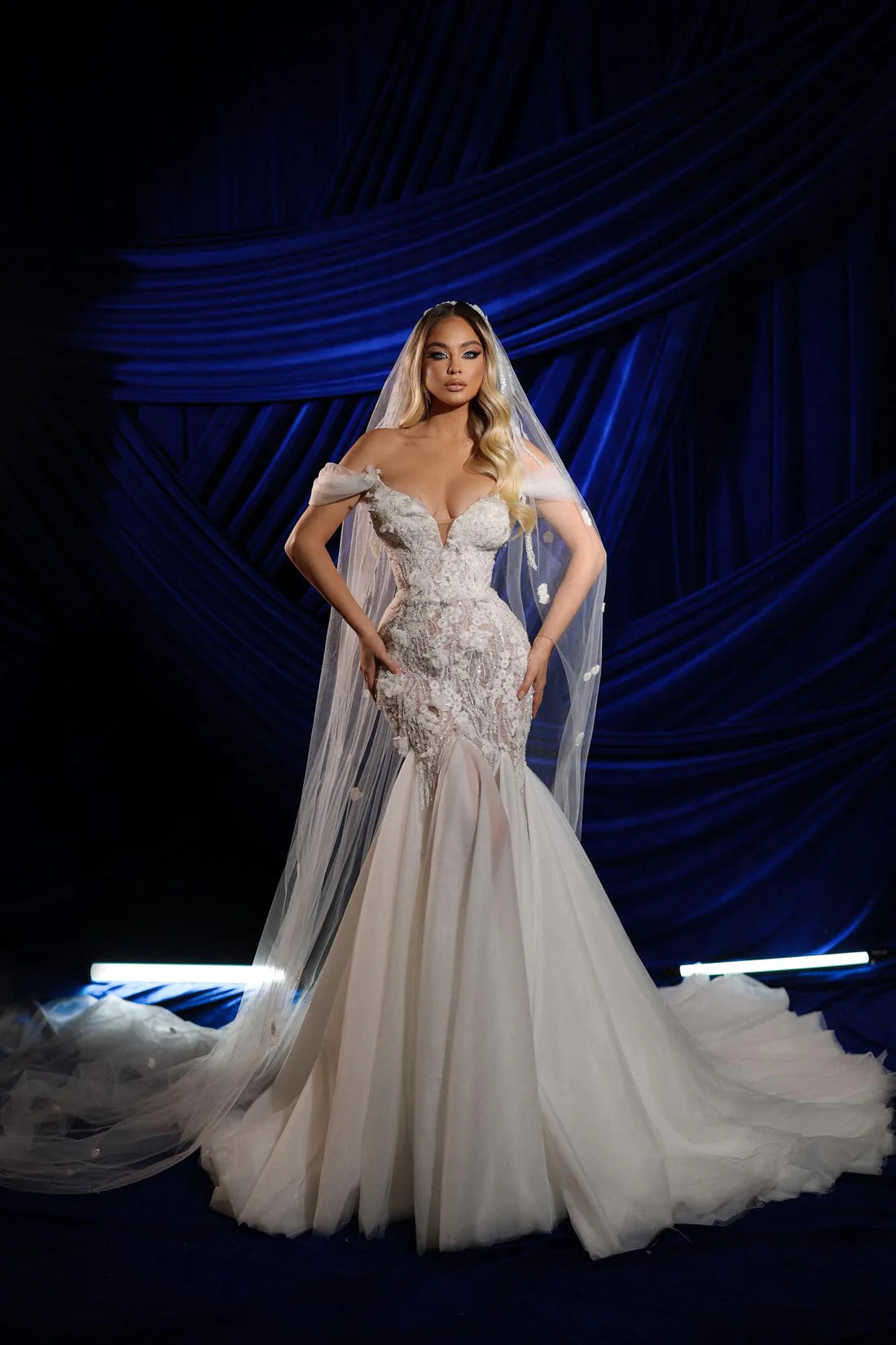 Olivia Off Shoulder Bridal Gowns Wedding Dress