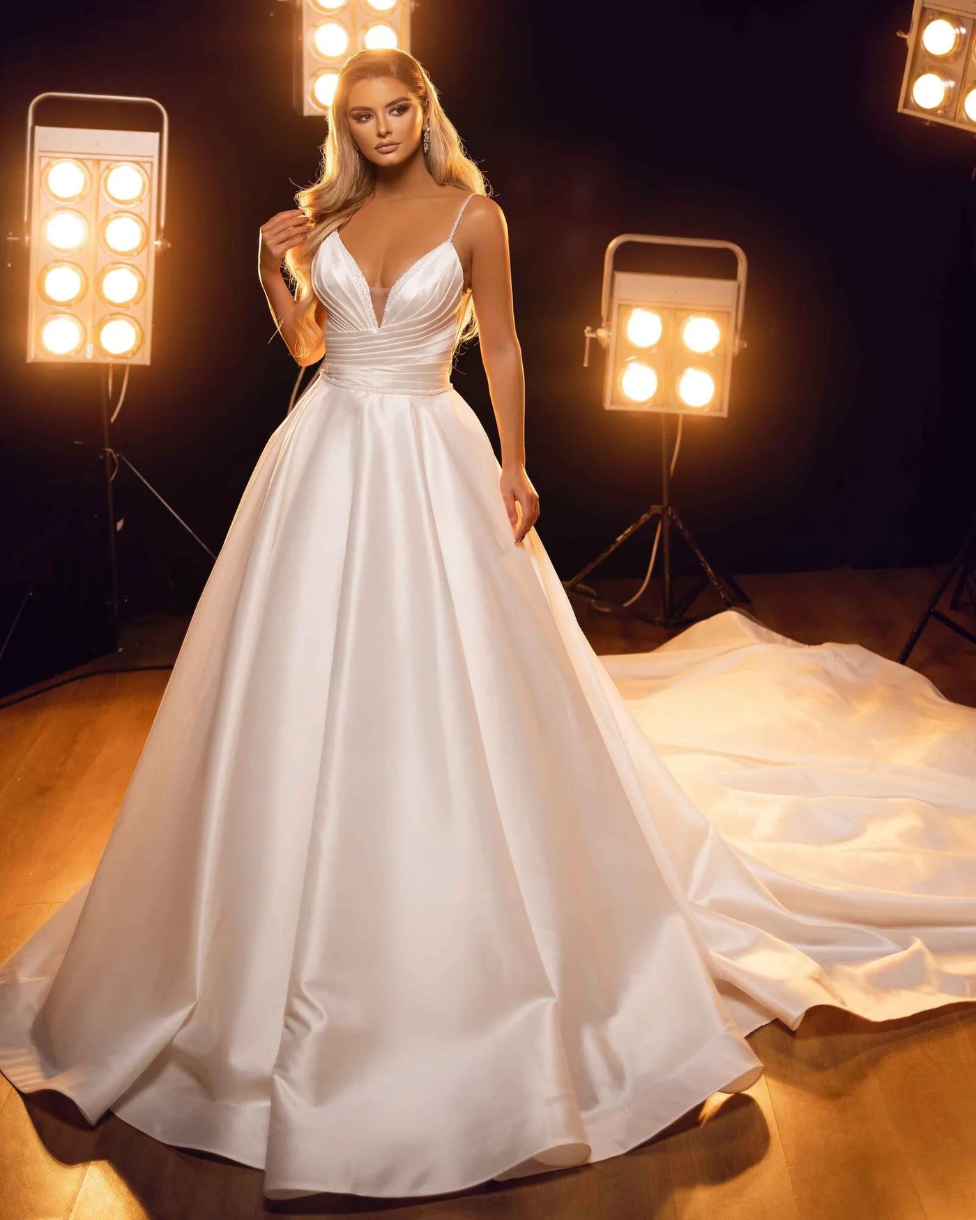 Karina  Long Luxury  Wedding Dress