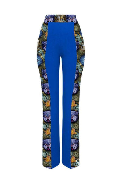Blue Suit Elegant Collection-AFRICAN WEAR FOR WOMEN,Blue,Ladies Suits