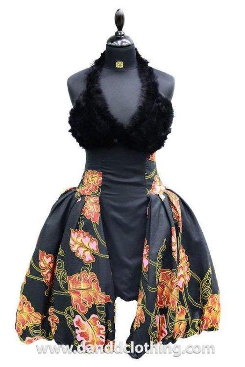 Black Velvet Dress-AFRICAN WEAR FOR WOMEN,Black,Dresses