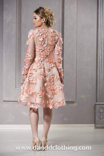 Luxury Evening Dress Short Pink-Classic Elegant Gowns,Evening Dresses,Short