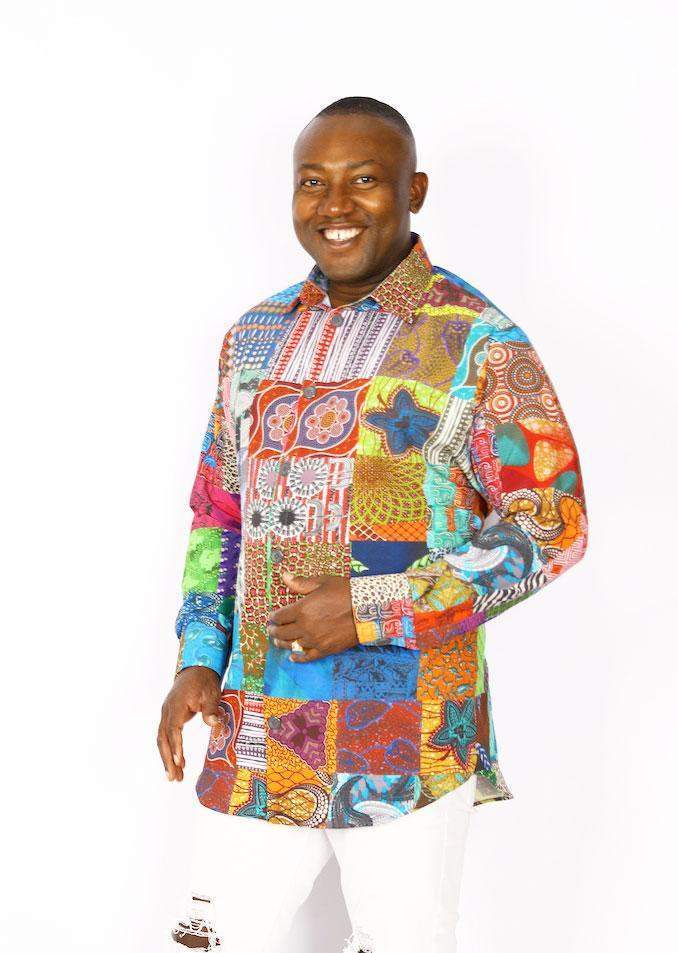 African Ankara Shirt For Men-danddclothing-African Men Shirts,African Wear for Men,Multicolor