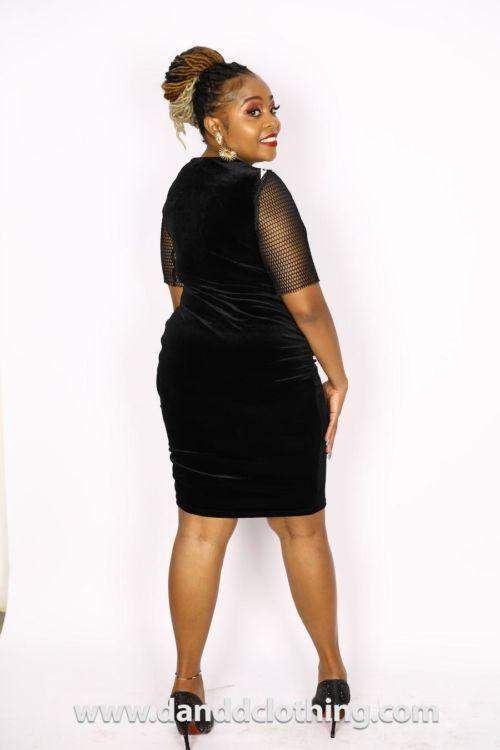 Ladies Office Dress Black D&D Clothing Ladies Office Dress Black D&D Clothing
