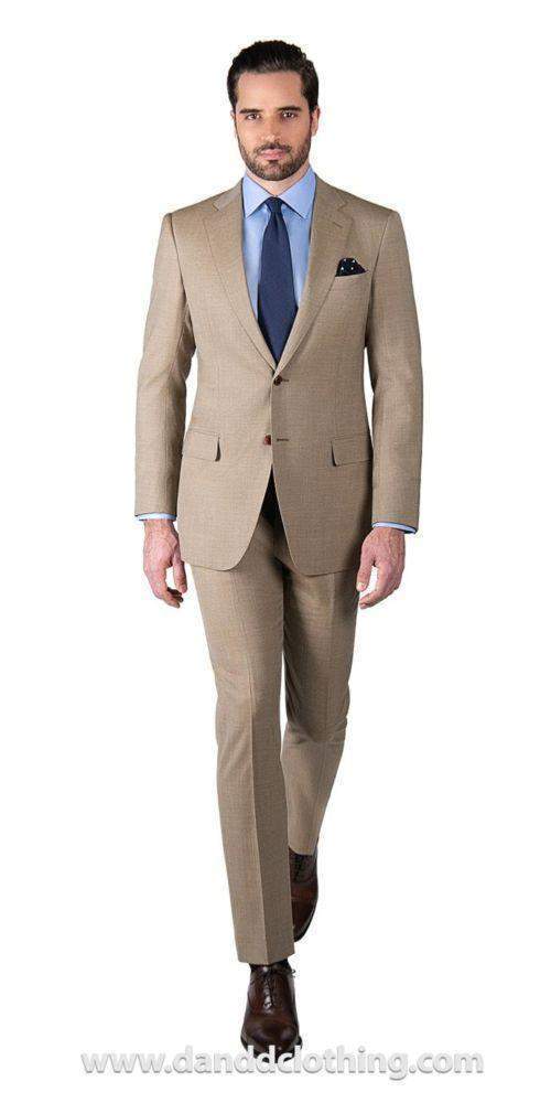 Dusty African Tan Suit-African Wear for Men,Brown,Classic Men Suits,Classic Suits