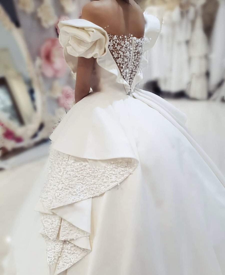barbie white dress for 1/6 Scale Dolls glittering gown is a simple silhouette topped with a velvety coat that shimmers with accents of plush white faux fur 11.5 inch Handmade Princess Doll