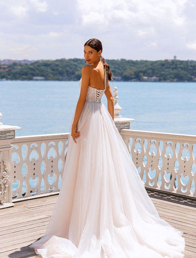 Astonishing White Wedding Dress