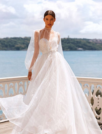 Astonishing White Wedding Dress