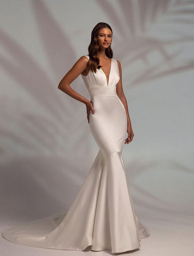 Alluring White Wedding Dress