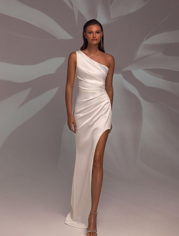 Stylish White Wedding Dress