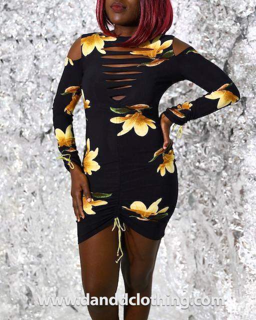 Black Velvet Dress-AFRICAN WEAR FOR WOMEN,Black,Dresses