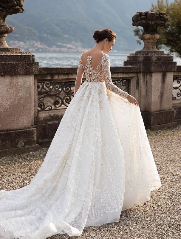 Galvanic White Wedding Dress