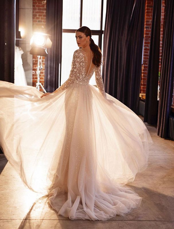 Marvelous White Wedding Dress