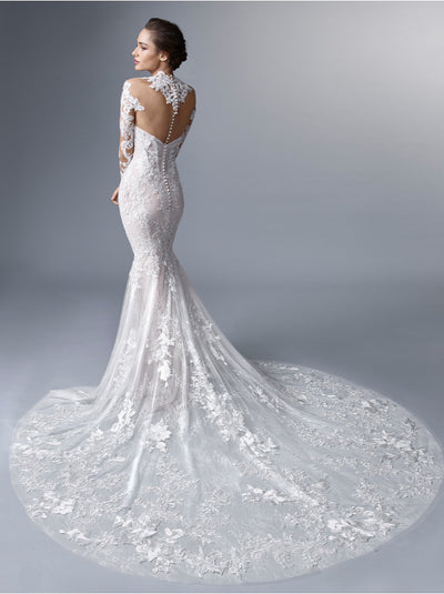 Angelic Rose White Wedding Dress