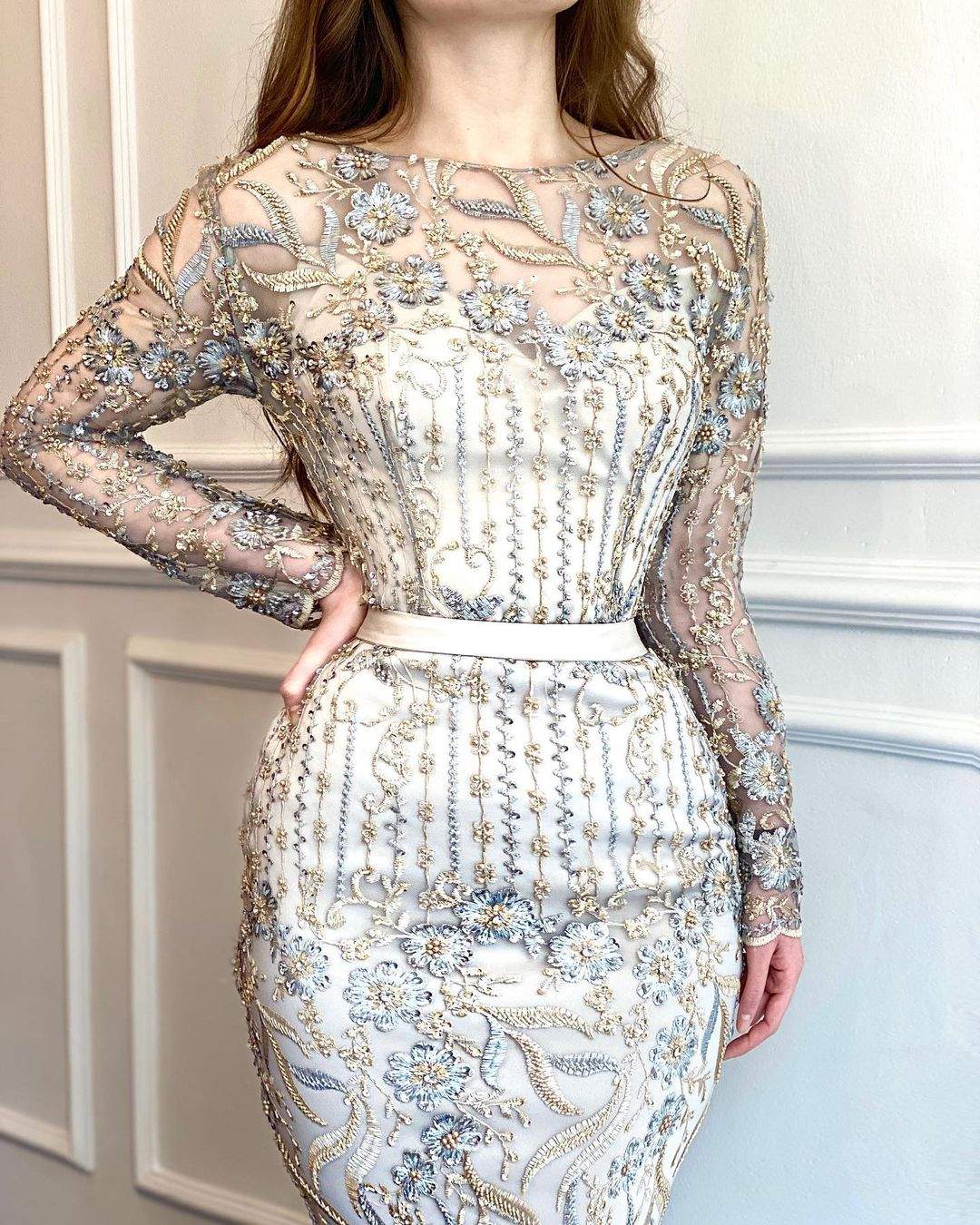 Rich Grey Evening Dress| Latest Evening Dresses D&D Clothing Rich Grey Evening Dress| Latest Evening Dresses D&D Clothing