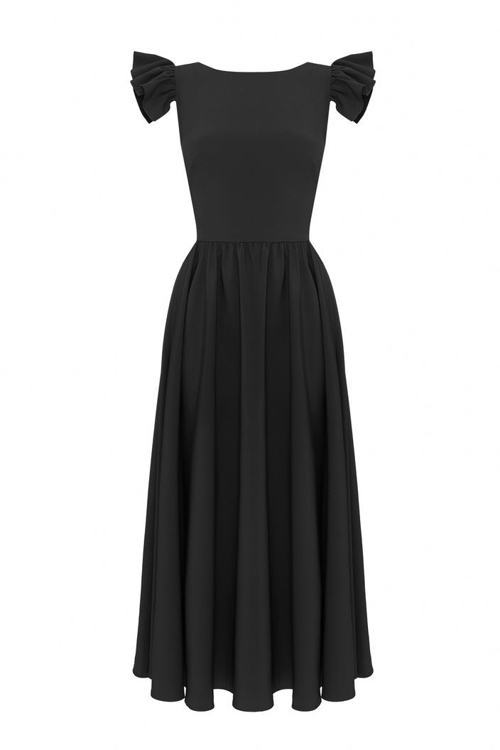 Dazzling Black Evening Dress