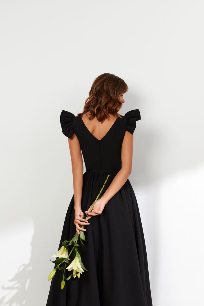 Dazzling Black Evening Dress