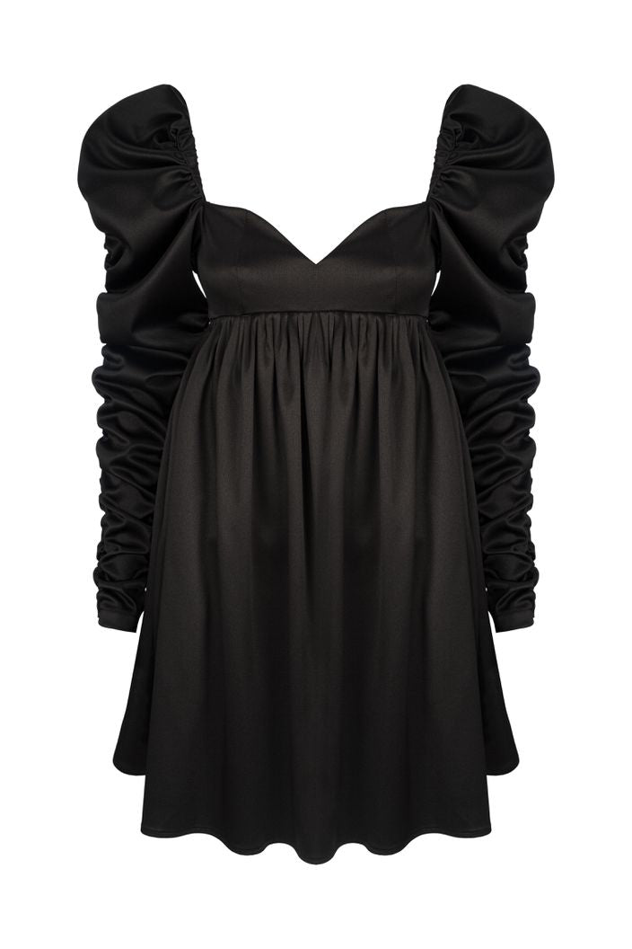 Slinky Black Evening Dress