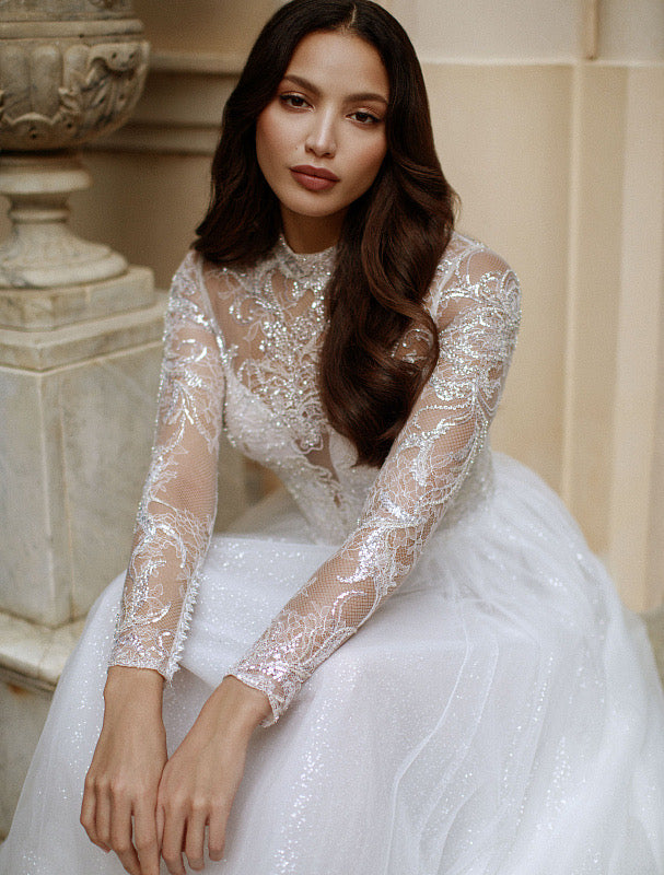 Remarkable White Wedding Dress| Wedding Gowns XXL / White / Satin