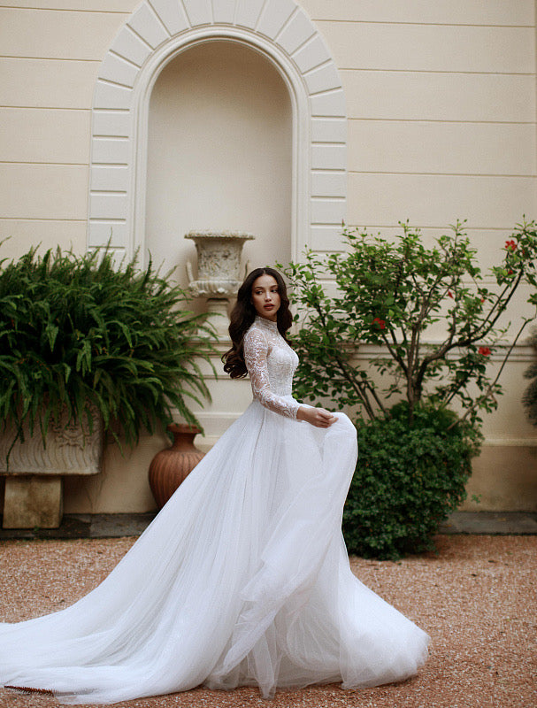 Remarkable White Wedding Dress| Wedding Gowns XXL / White / Satin