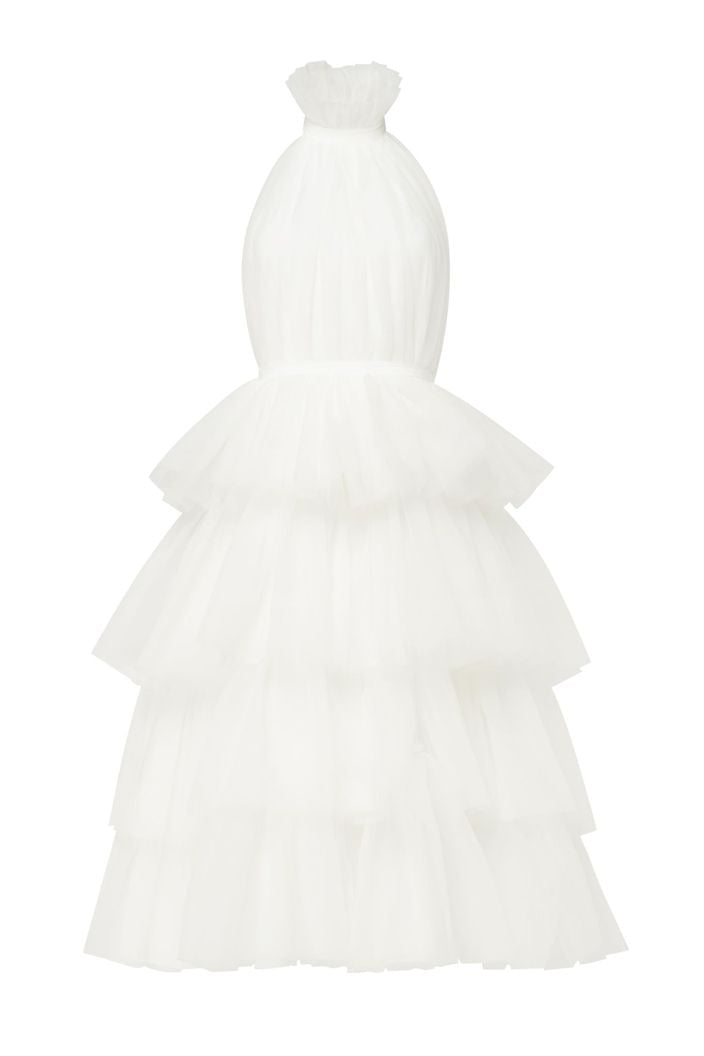 Lucid White Wedding Dress