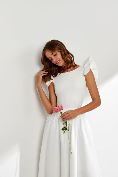 Ornate White Wedding Dress