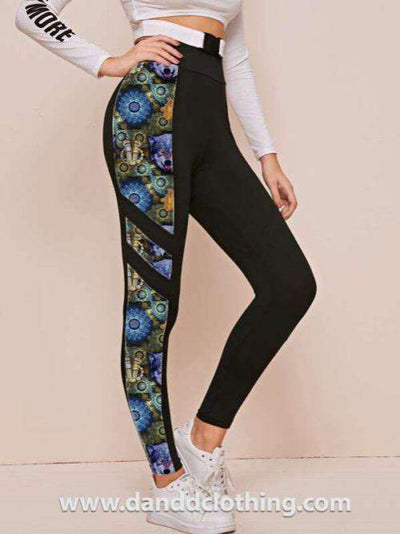 Black African Trousers Wolf-AFRICAN WEAR FOR WOMEN,Black,Female trousers,Fitness,Trousers
