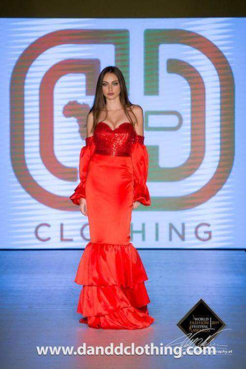 D&D Red Carpet Red Sexy Dress-Classic Elegant Gowns,Evening Dresses,Long,Red