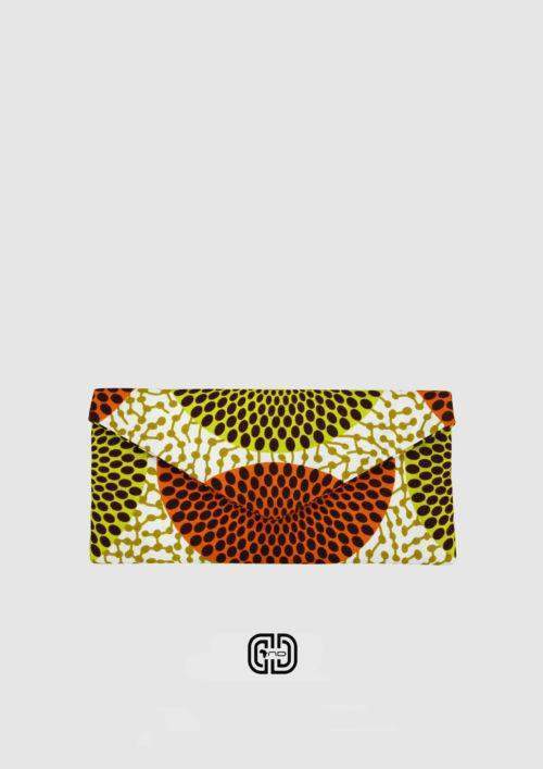 Small African Printed Clutch-danddclothing-African Bags,African Fashion Accessories,Multicolor